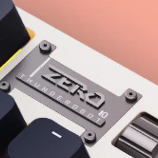 ThundeRobot 雷神 ZERO96 升级版 96键 2.4G蓝牙 多模无线机械键盘 破晓 佳达隆G PRO银轴 RGB