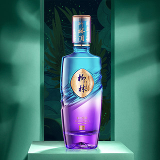 柳林 酒（紫色空间） 凤香型白酒 纯粮食酒 43%vol 500mL 6瓶 紫色空间