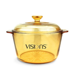 VISIONS 康宁 3L深汤锅玻璃锅炖锅煮锅