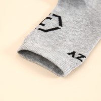 JEANSWEST 真维斯 男装 冬季 男装撞色间字母长袜JW 浅花灰2085 F