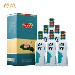 【荷花】贵州荷花酒·上品荷花53度酱香型白酒500ml*6整箱装