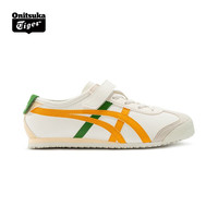 Onitsuka Tiger鬼塚虎童鞋春季经典中童鞋运动休闲鞋MEXICO 66™ KIDS 米色 32.5