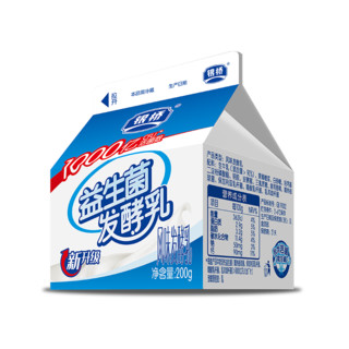 银桥 原味益生菌发酵乳整箱儿童早餐低温冷藏200g*12盒 200g*12盒
