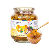全南 汉拿峰蜜橘百香果饮品1kg  韩国进口 果茶 夏日维c冲饮 蜜炼果酱