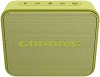 Grundig GBT Jam Lime 蓝牙扬声器,音箱,3.5 W RMS,蓝牙 5.0,范围可达 30 米,长达 30 小时,移动电源功能