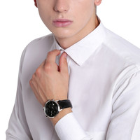 EMPORIO ARMANI Armani阿玛尼手表 男士商务风大表盘石英腕表AR2447