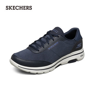 斯凯奇（SKECHERS）休闲运动鞋男舒适透气网面鞋子缓震健步 216012