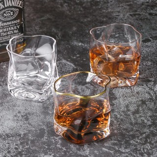 Le Bronte 朗特乐 创意日式威士忌酒杯 透明款