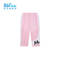 361°童装女童梭织七分裤季小童儿童裤子