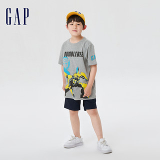 Gap 盖璞 男童短袖659073儿童装纯棉T恤