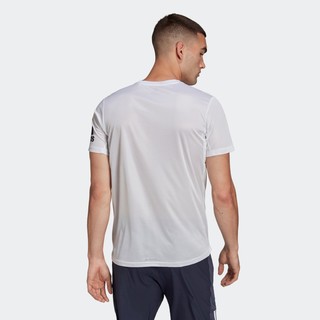 adidas 阿迪达斯 官方男装速干舒适跑步运动上衣圆领短袖T恤HB7471