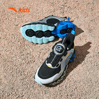 ANTA 安踏 儿童运动跑鞋冬季男大童减震耐磨跑鞋皮革舒适专业