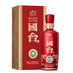 guotai国台国标2018年酱香型白酒53度500ml1瓶