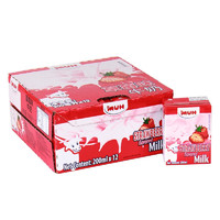 MUH 甘蒂牧场 德国牛奶草莓口味早餐奶 草莓味牛奶6连盒