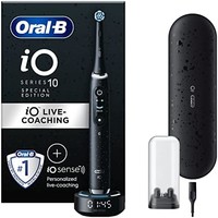 Oral-B 欧乐-B 欧乐B iO10 电动牙刷 1 个手柄 1 个牙刷头和充电旅行盒 7 种刷牙模式 2 针英国插头 宇宙黑