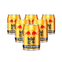 RedBull 红牛 维生素风味饮料250ml*6罐国产补充能量运动饮料饮品