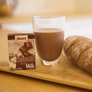 甘蒂牧场（MUH）丹麦巧克力味牛奶200ml*12盒  整箱装 乳制品非饮料  巧克力味牛奶12盒/箱