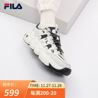 FILA 斐乐女鞋篮球鞋复古运动鞋PANINI 乌木/雪白-ES 36.5