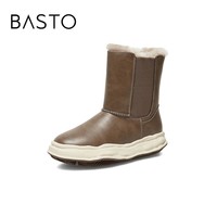 BASTO 百思图 2022冬季新款商场同款时尚潮流保暖舒适雪地靴女靴CD176DZ2