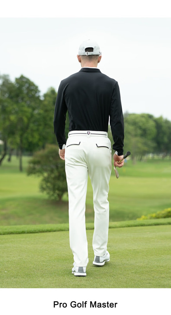 pgm高尔夫长裤男士裤子 秋冬款服装 柔软高弹男装 golf运动面料 kuz