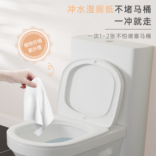 威露士AQVA湿厕纸40片装儿童卫生纸便携式卫生纸湿纸巾多规格