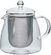  HARIO 茶壶 玻璃材质 0.7升 白色　