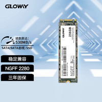 光威（Gloway）256GB SSD固态硬盘 M.2接口 SATA总线 NGFF 2280