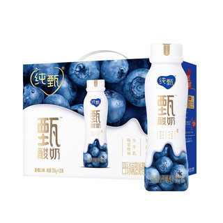 MENGNIU 蒙牛 纯甄甄酸奶蓝莓味230g×10瓶（礼盒装）