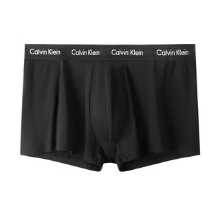 卡尔文·克莱恩 Calvin Klein CK 男士平角内裤套装 3条装 U2664G  YKS字母黑灰 L