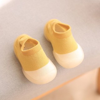 Akasugu 新生 婴儿地板鞋袜夏季幼儿宝宝小童室内学步防滑厚底袜套春夏