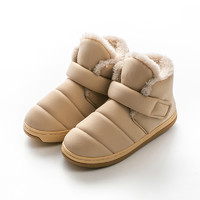 88VIP：TZLDN 利达妮 棉拖鞋女冬季2021年家内毛绒包跟防滑厚底棉20122