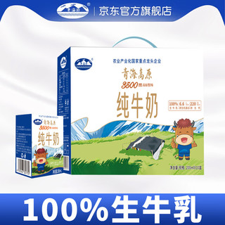 青海湖 3500米高原牧场纯牛奶200ml*10盒