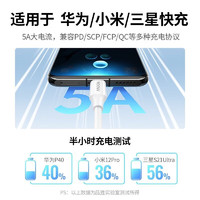 PISEN 品胜 苹果15充电线双Type-C数据线 1米
