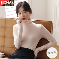 BONAS 宝娜斯 女半高领打底衫