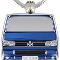 BRISA VW Collection - 大众汽车 T5 Bulli Bus 钥匙扣,带开瓶器,吸塑包装(蓝色)