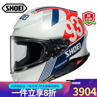 SHOEI头盔Z8升级款男女机车帽赛车跑盔个性骑士摩托车四季防护全盔 德国站 XL