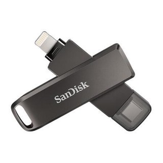 SanDisk 闪迪 欢欣i享系列 SDIX70N-256G-ZN6NE U盘 黑色 256GB 苹果lightning接口/Type-C双口