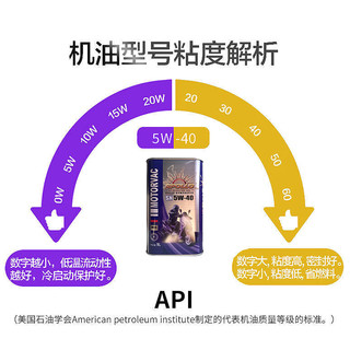 莫托维克 全合成摩托车机油 四冲程机油 摩托车润滑 4T 通用豪爵铃木 5W-40 SN 1L Apllo MB