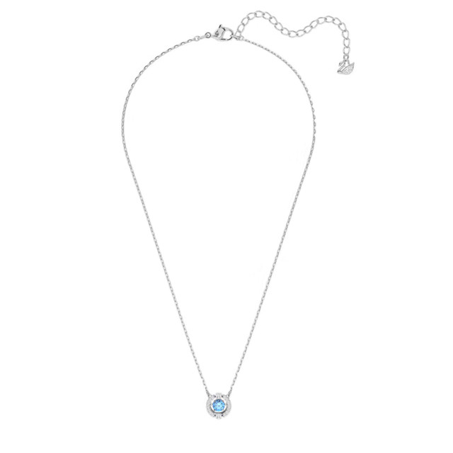 施华洛世奇 SPARKLING DANCE跳动的心项链锁骨链秋冬毛衣链轻奢