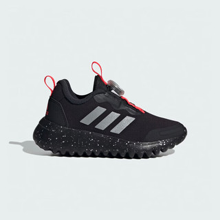 阿迪达斯（adidas）童鞋秋冬小童旋转按钮休闲运动鞋 IG0589黑 3-/36码/220mm 