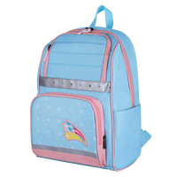 WEPLUS唯加儿童背包骑行箱套装 外出旅游学习背包旅行包行李箱WP3012 浅蓝色