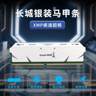 Great Wall 长城 8GB DDR4 3200 马甲条 台式机内存条