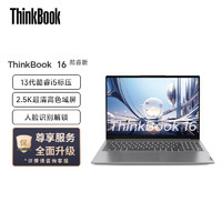 ThinkBook ThinkPad联想ThinkBook 16 2023 英特尔酷睿i5 轻薄笔记本电脑(13代标压i5-13500H/32G/1T固态/16:10 2.5K高分屏)