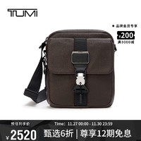 TUMI 途明 ALPHA BRAVO系列男士商务简约时尚单肩斜挎包0932709DBL深棕色