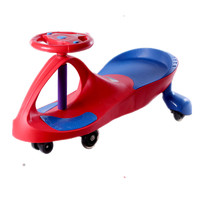 孩智乐 儿童扭扭车 1-3-6岁 红蓝色带音乐-闪光静音轮