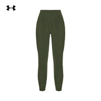 安德玛 UNDERARMOUR）秋冬Meridian女子训练运动束脚长裤1379884 绿色390 XS