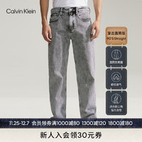 Calvin Klein  Jeans【复刻90系列】24春季男士直筒微弹牛仔裤J324991 1AA-牛仔浅灰 32