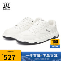 卡宾低帮板鞋熊猫色潮牌休闲鞋商场同款3234205003 米白色12 39