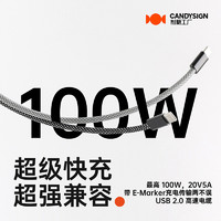 CANDYSIGN C-C 全磁吸贴贴线 100W 1m