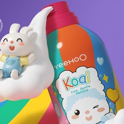 YeeHoO 英氏 儿童洗发沐浴露二合一 350ml